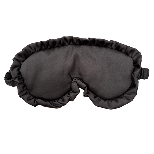 Black Satin Sleep Mask