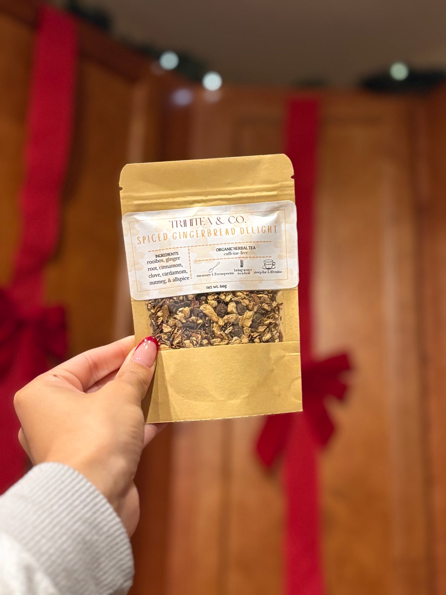 Spiced Gingerbread Delight Herbal Tea (60g)