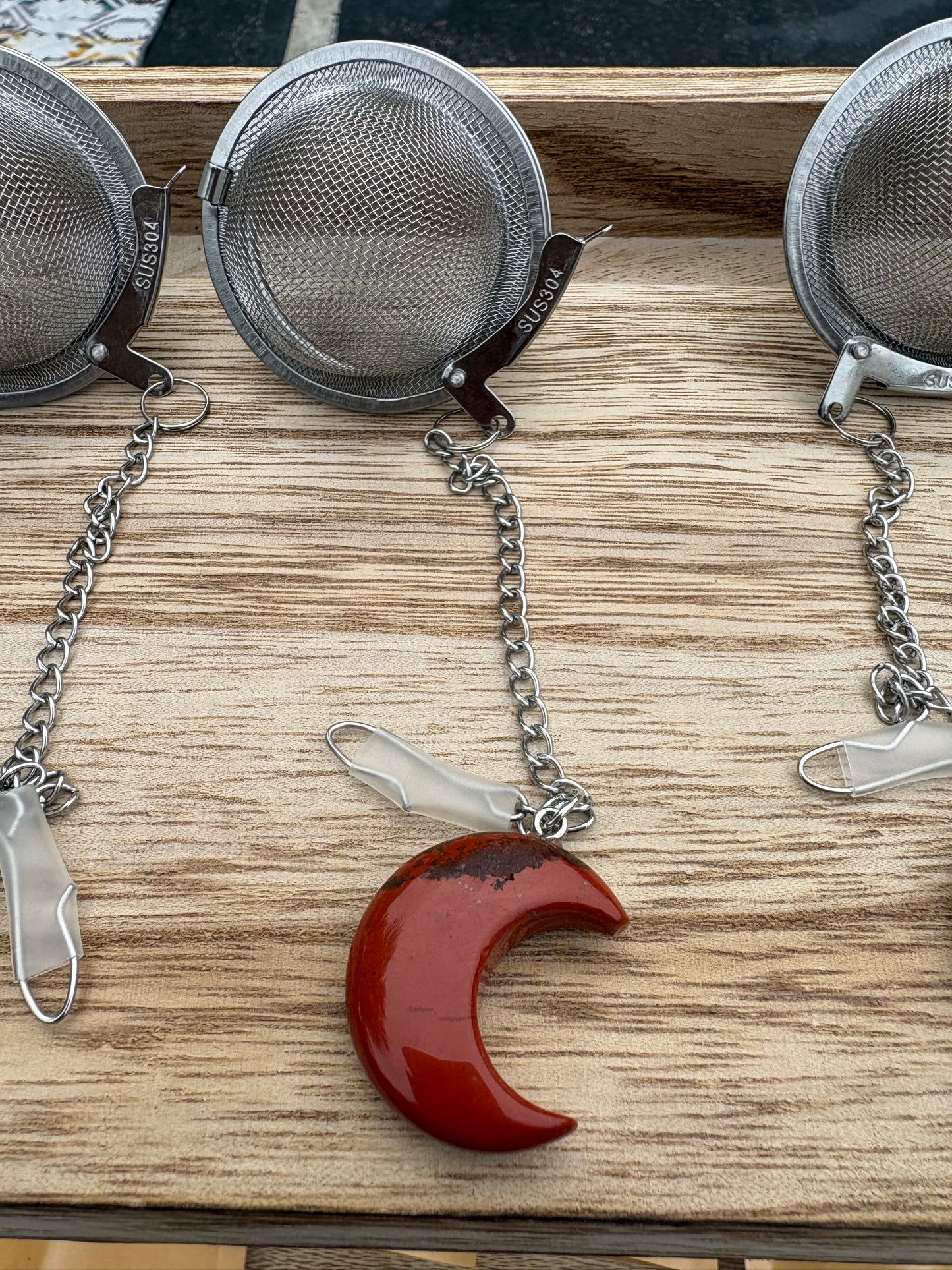 Crystal Moon Tea Strainer